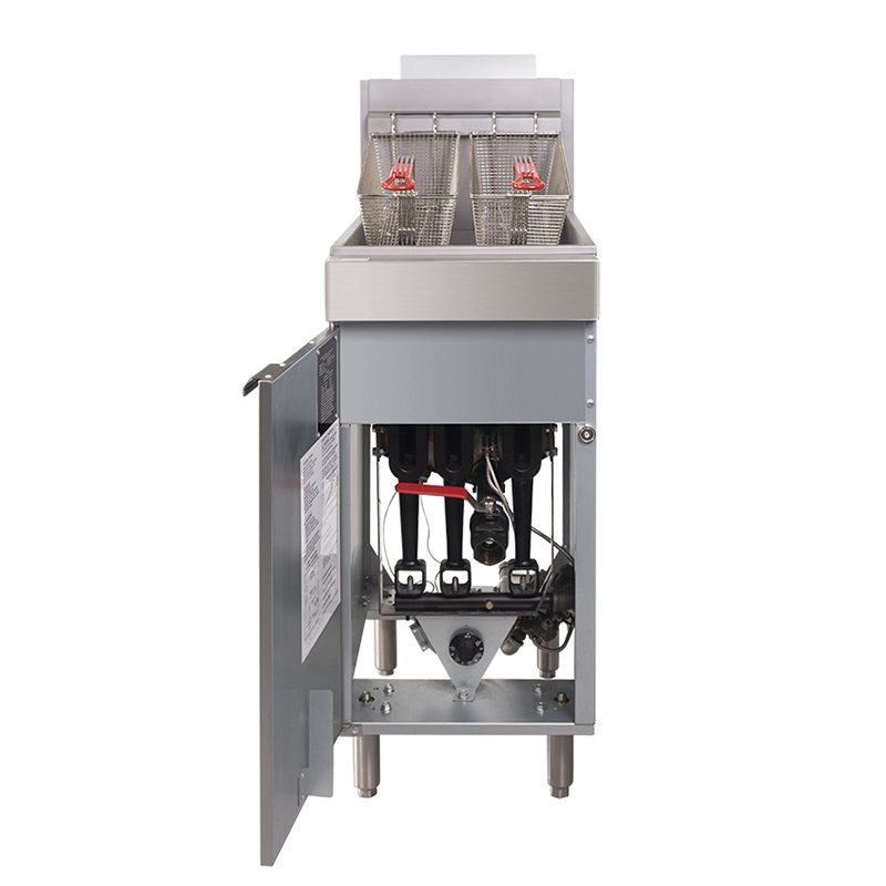 Коммерческая газовая фритюрница 40 Lb– 90 000 бте