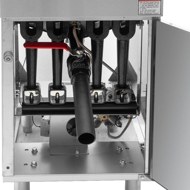 Gas 4 Tube Burner Deep Fryer-GF120-05