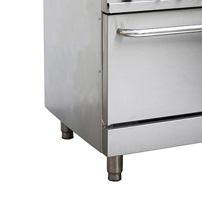 36-дюймовый коммерческий газовый 6-горелочный диапазон со стандартной духовкой